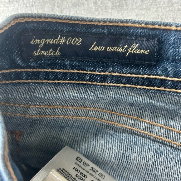 Citizens Of Humanity Dark Blue Wide Leg Jeans - Picture 8 of 11